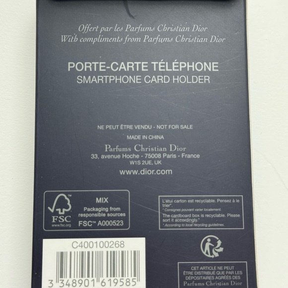 NWT DIOR | Smartphone Card Holder - Picture 4 of 6